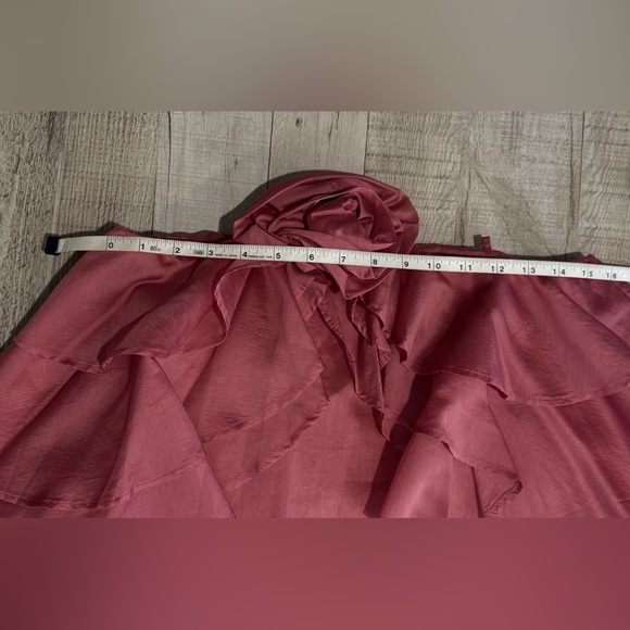 Pink Ruffled Halter Top - Picture 5 of 5